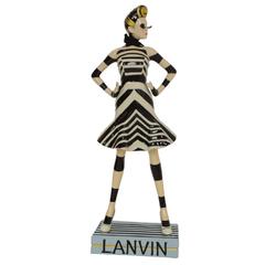Lanvin Ltd Ed. Miss Lanvin 46 Porcelain Figurine RT. $685