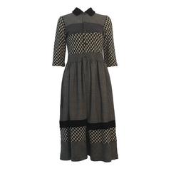 Vintage Comme des Garçons tricot Multi-Print Dress