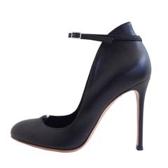 Gianvito Rossi Black Pumps with Ankle Strap Size 37.5 (7)