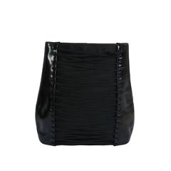 Jean Paul Gaultier Black Patent Iconic Corset Shoulder Bag 7