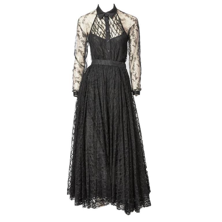 Geoffrey Beene Lace Ensemble at 1stDibs