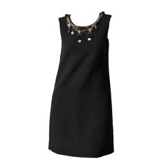 Timeless Dolce & Gabbana "little black dress" with Multiple Charms