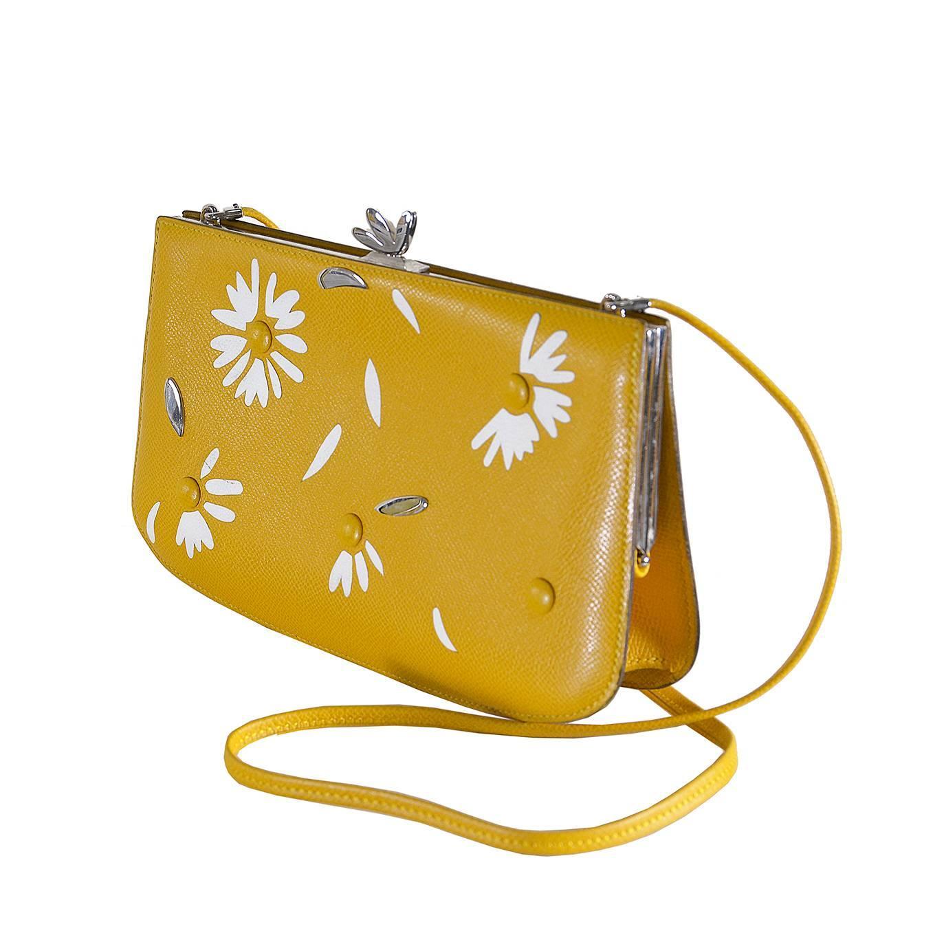 Rare Whimsical Hermes Sac A Malice Bag Of Tricks Daisy Handbag At Rare Whimsical Hermes Sac A Malice Bag Of Tricks Daisy Handbag At 1stdibs