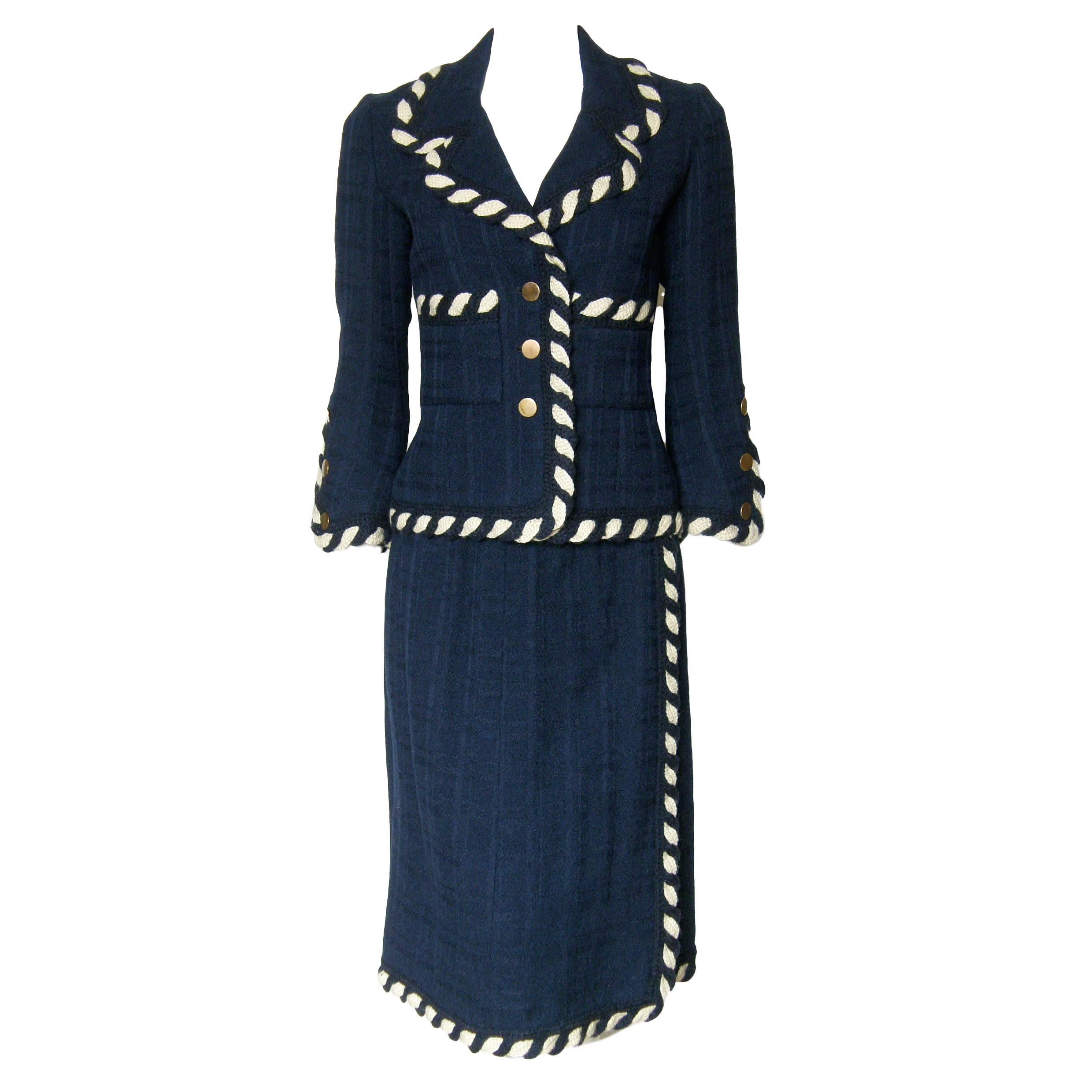 1960s Chanel Haute Couture Suit