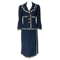 1960er Jahre Chanel Haute Couture Anzug