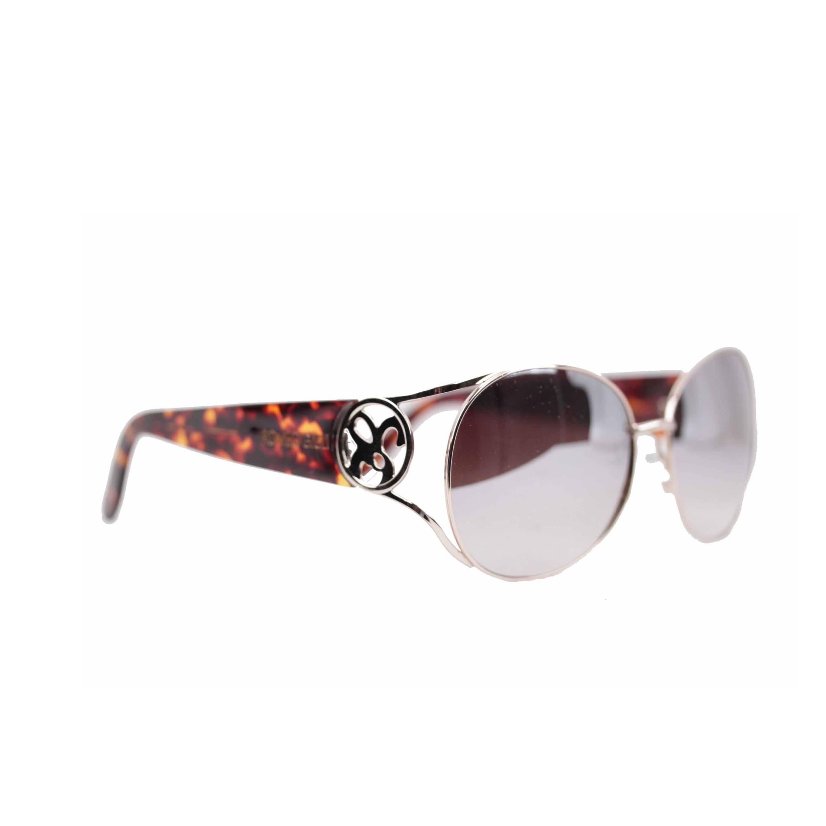 ROMEO GIGLI silver/brown oversized Sunglasses RGG4/S col.D 61/15 135 mirror lens