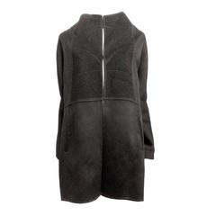 Chado Black Cashmere French Knot Coat