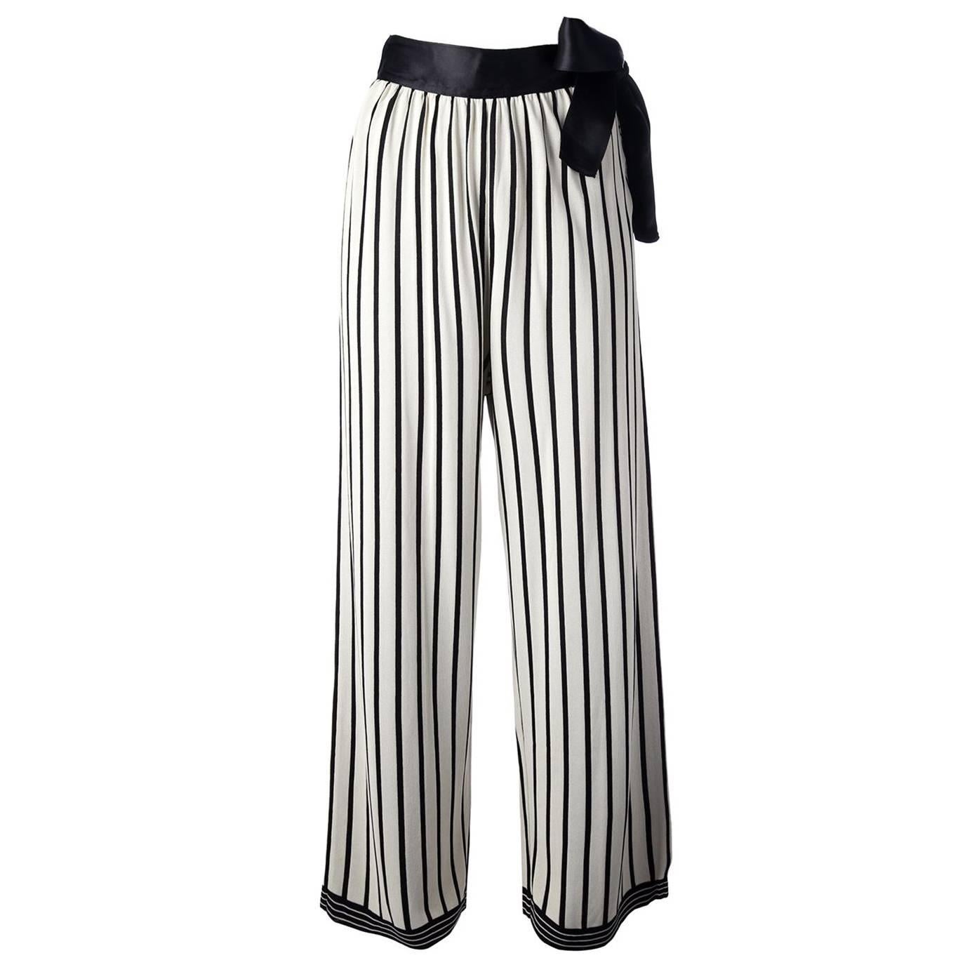 Jean Paul Gaultier 1988 “The Concierge in the Staircase” palazzo trouser For Sale