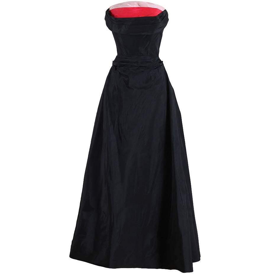 Vintage 1940s Fred Perlberg Dress For Sale