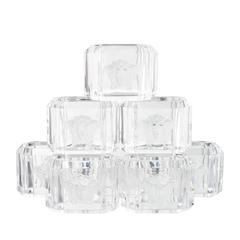 Versace Crystal Medusa Head Napkin Rings (Set of Eight)