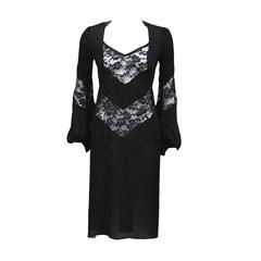 Dolce & Gabbana lingerie inspired lace evening dress, c. 1990s 5
