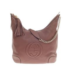 Gucci Soho Hobo Kettenriemen Leder Medium