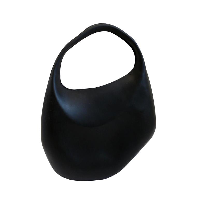 Thierry Mugler Vintage Rare Iconic Black Bubble Rubber Handbag At Thierry Mugler Vintage Rare Iconic Black Bubble Rubber Handbag For