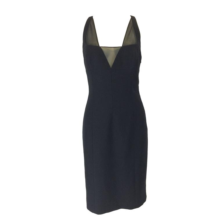 gianni versace black dress