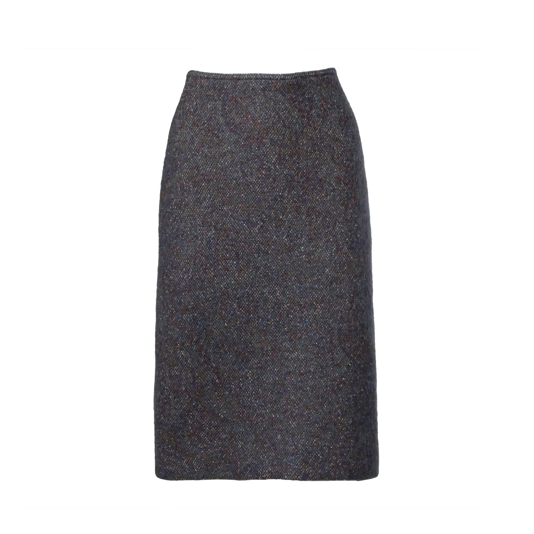 Missoni for Neiman Marcus Vintage Soft Wool Pencil Skirt