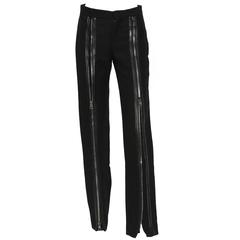 Tom Ford for Gucci F/W 2001 Zipper Leather Pants