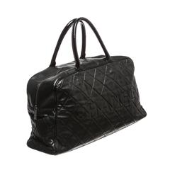 Chanel Black Caviar Travel Bag