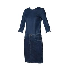 Stella McCartney Denim Jeans Dress 12