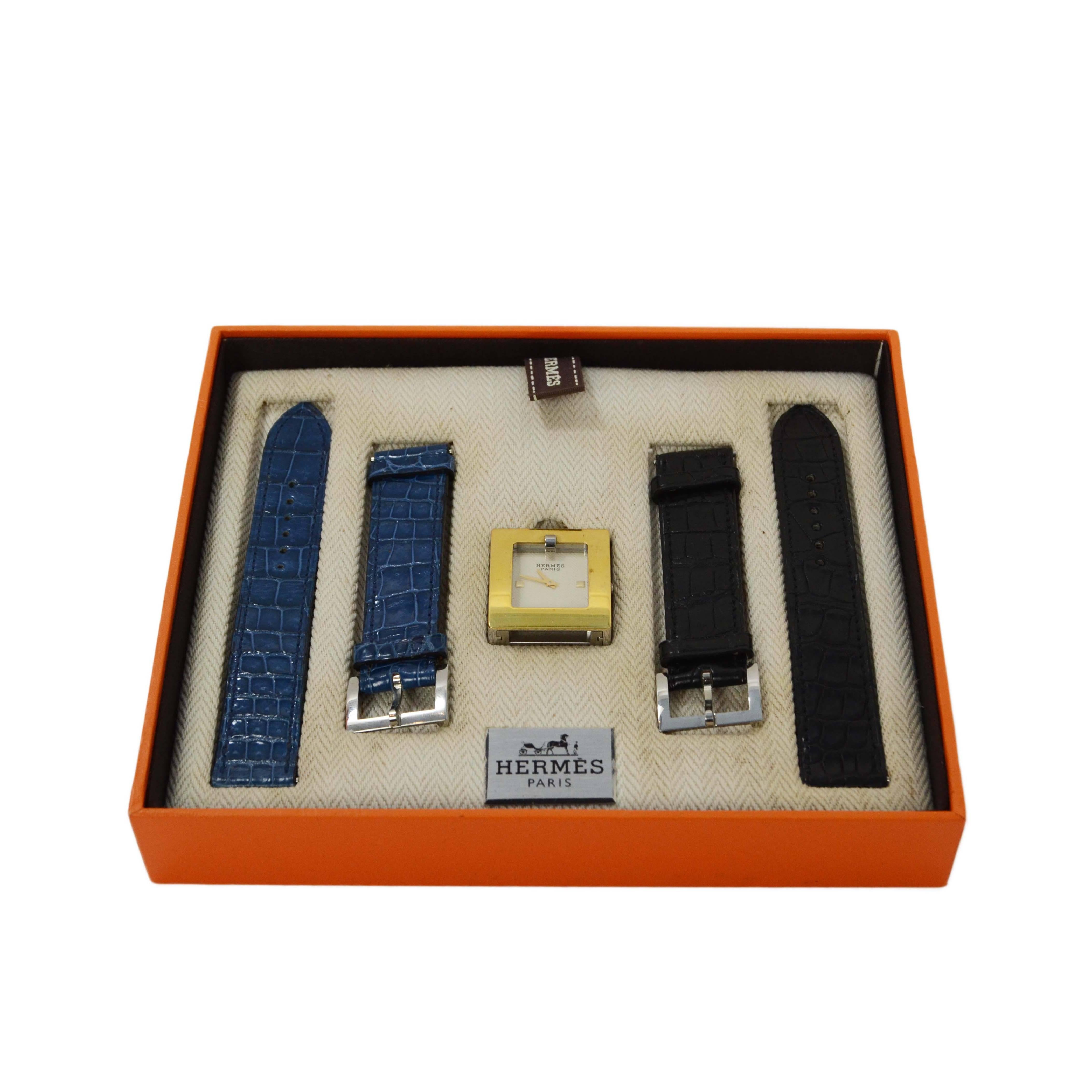 Hermes Stainless Steel 26mm Belt Quartz Watch