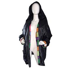 Vintage 1990s Jean Charles de Castelbajac Hooded Raincoat Rain Jacket / Coat 5