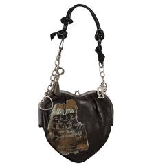 1990s John Galliano Heart Shaped Novelty Bag 3