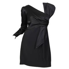 Bill Blass Assymetrical Cocktail Dress 4