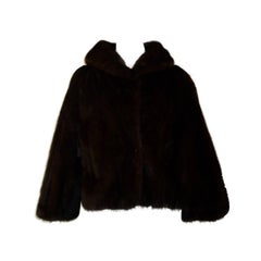 Vintage Fabulous 1950s Schiaparelli Mink Jacket