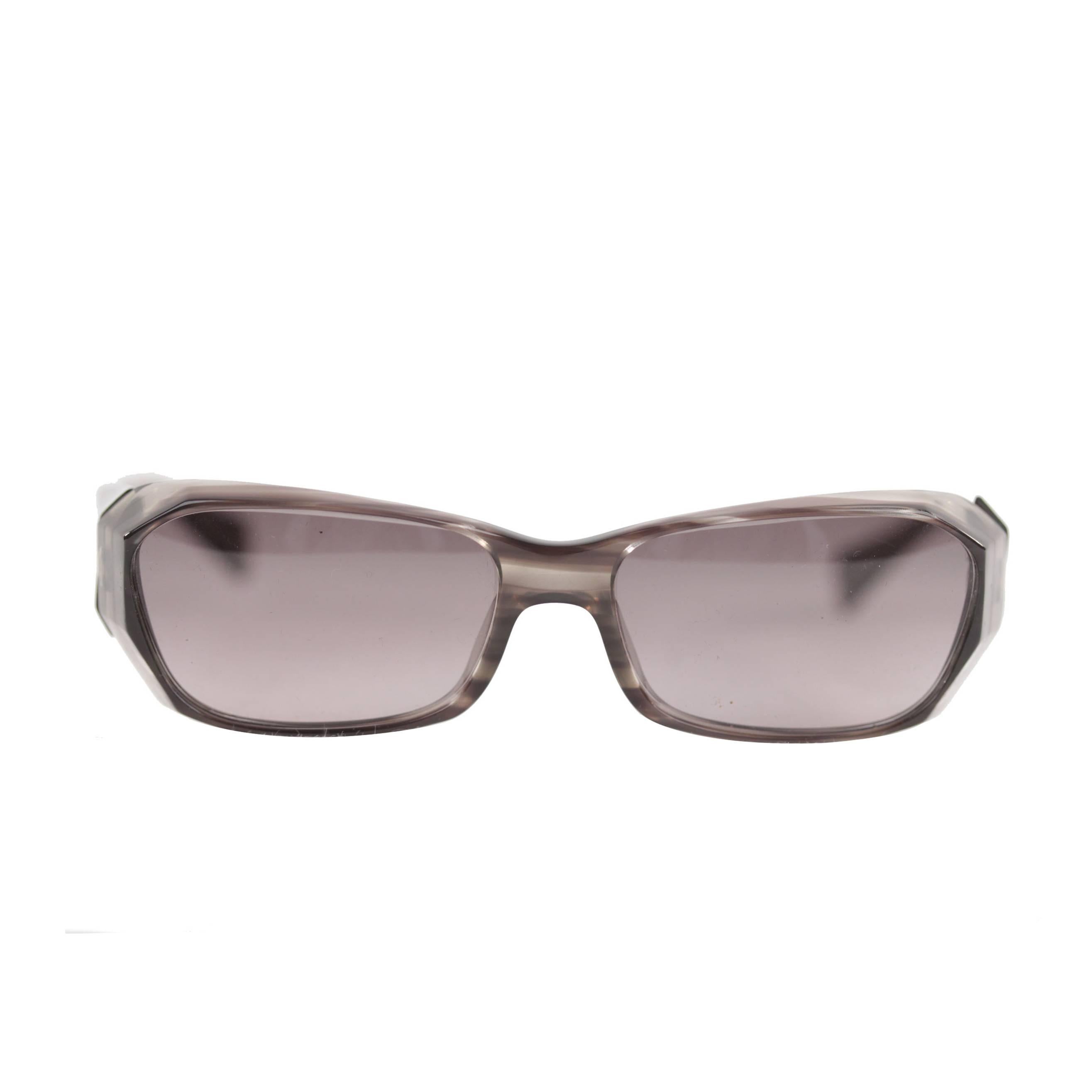 ALAIN MIKLI paris vintage sunglasses A0323-03 gray frame EYEWEAR w/CASE