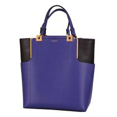 Lanvin Bright Blue Leather Tote Bag