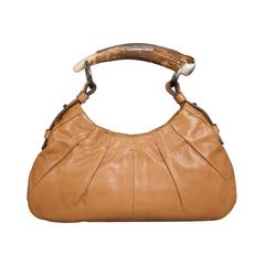 Yves Saint Laurent Rive Gauche Mombassa Horn Handled Bag