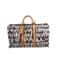 Louis Vuitton Limitierte Auflage Stephen Sprouse Graffiti Keepall 50 Travel Duffle