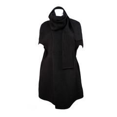 RICK OWENS black cashmere cape coat 4