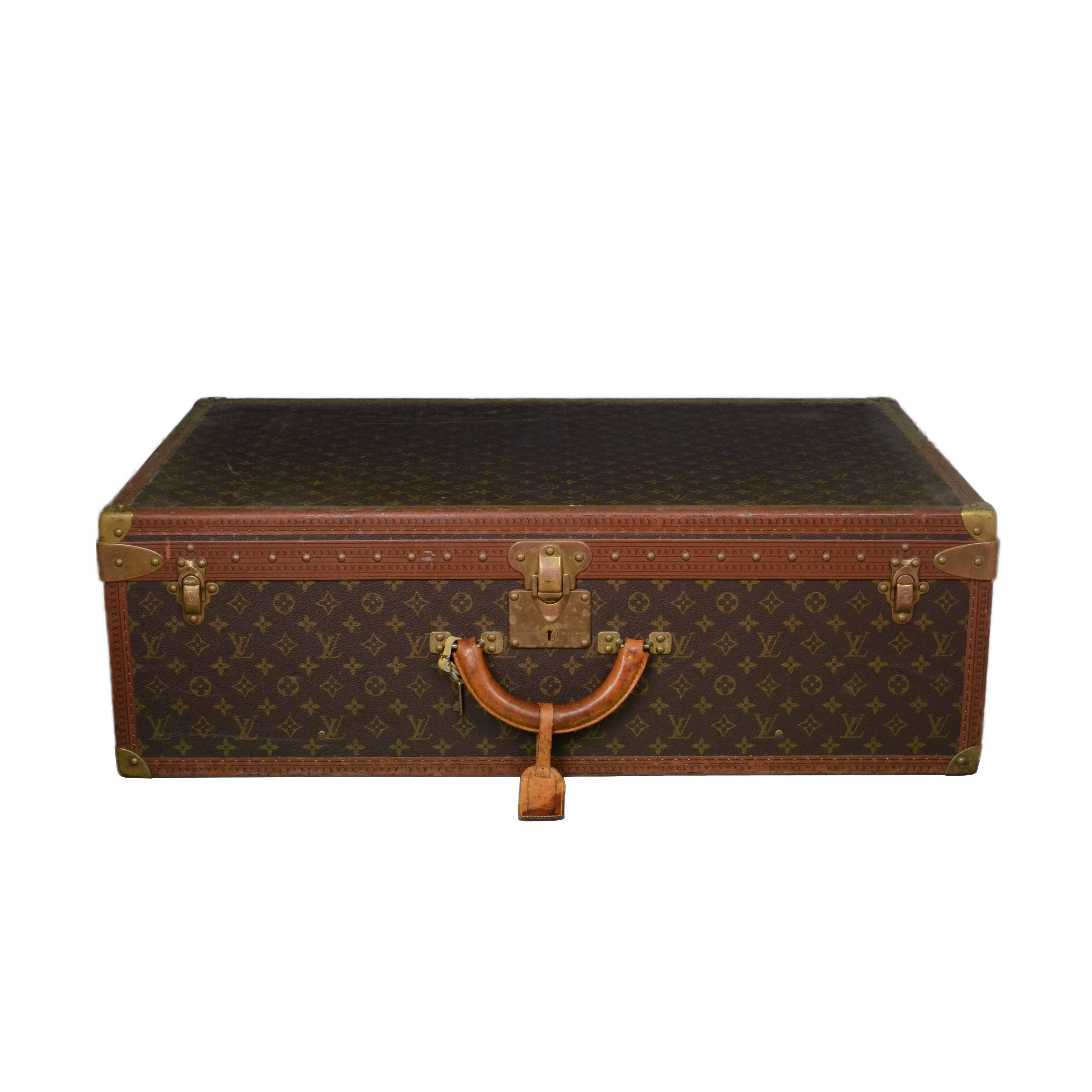 Louis Vuitton Vintage Monogram 80cm Hard Suitcase