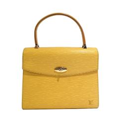 Vintage 1995 Louis Vuitton Yellow Epi Leather Malesherbes Bag