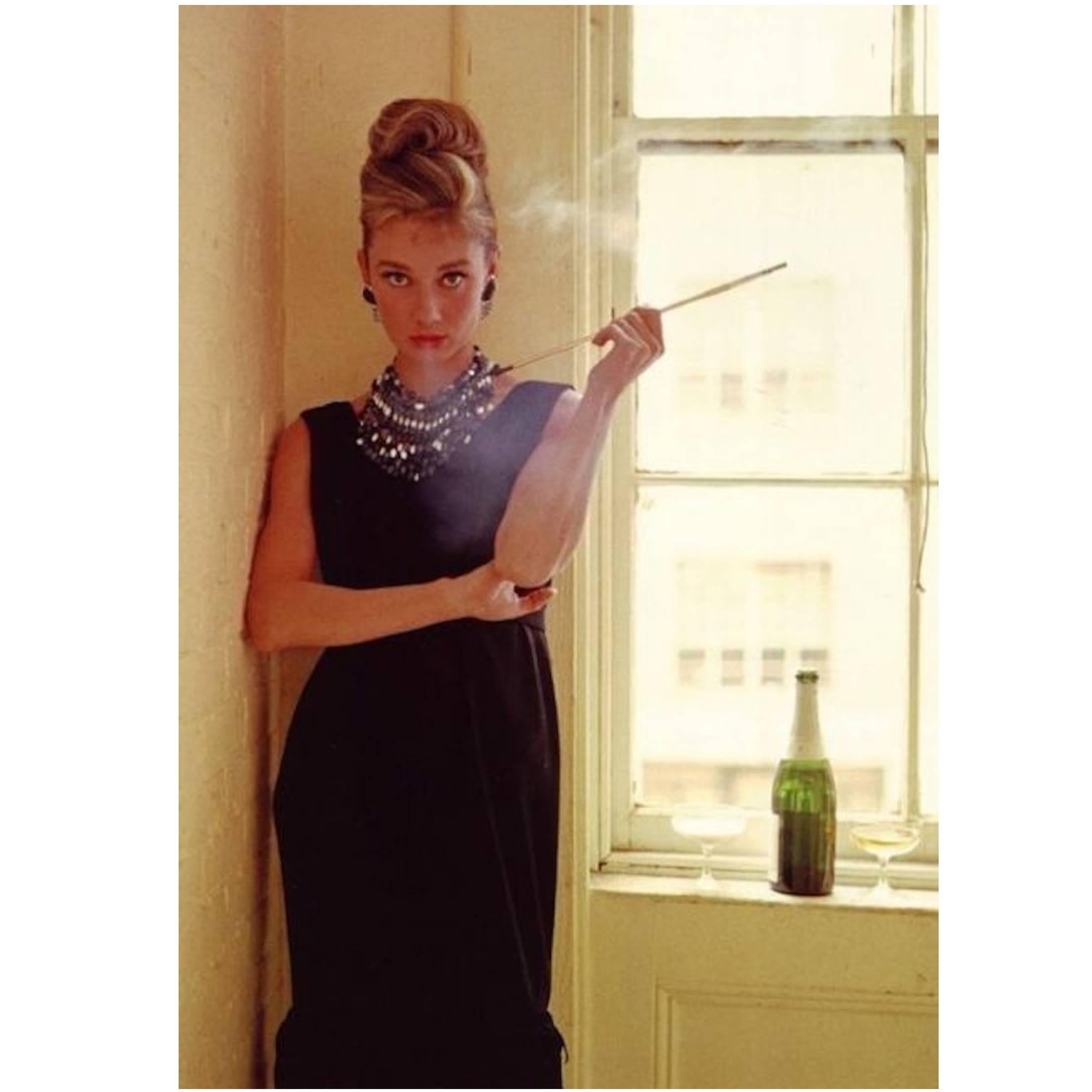 Original Photograph of Audrey Hepburn in “Breakfast at Tiffany’s” For Sale