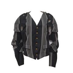 Vivienne Westwood Wappenjacke „Time Machine“ aus dem Jahr 1988