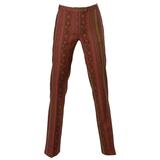 Etro Wool Blend Paisley Trousers or Pants