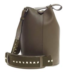 Valentino Rockstud Bucket Bag Leather