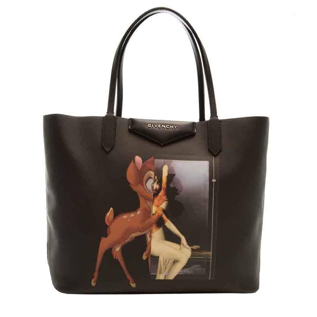 Givenchy Black Bambi Tote