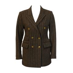 1980's Vivienne Westwood Brown Wool Blazer 2