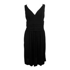 Balenciaga haue couture black dress, Spring/Summer 1967 For Sale at 1stdibs