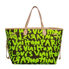 Louis Vuitton Monogram Graffiti Neverfull GM M93702 Tote Bag Orange for  sale from 15th March to 1st April