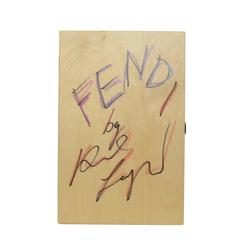 Fendi By Karl Lagerfeld 50 Year Collectors Box of Sketches, Poster & USB