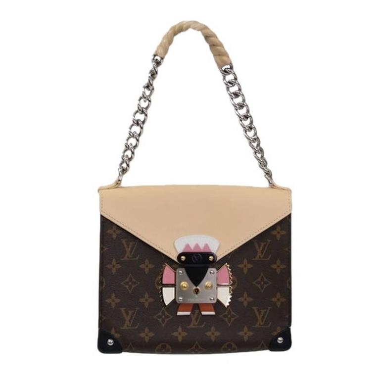 Louis Vuitton M60796 Tribal Mask Chain Wallet Monogram Canvas | Confederated Tribes of the ...