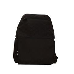 Gucci Black Monogram Large Backpack Bag
