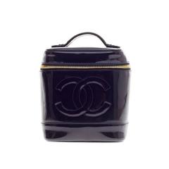 Chanel CC Cosmetic Case Patent Tall