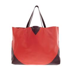 Celine Horizontal Cabas Tote Leather Large