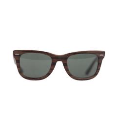 RAY BAN B&L U.S.A. Vintage 5022 WAYFARER WOODIES SUNGLASSES eyewear w/CASE 7