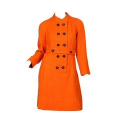 1960s Galanos Mod Dress