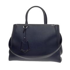 Fendi 2Jours Leather Medium